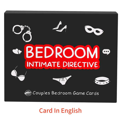 Romantic Bedroom Card Game for Couples – 108 Challenge Cards