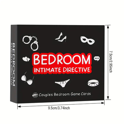 Romantic Bedroom Card Game for Couples – 108 Challenge Cards