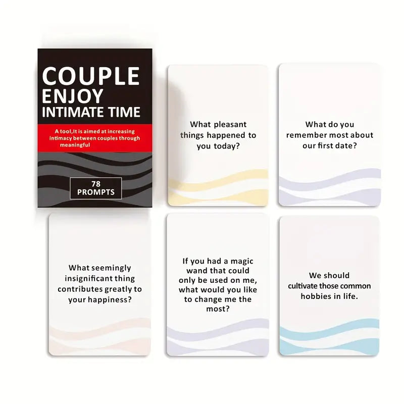 Intimacy Builder Adult Couples Card Game  Romantic Questions & Challenges