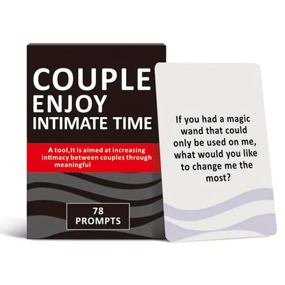 Intimacy Builder Adult Couples Card Game  Romantic Questions & Challenges