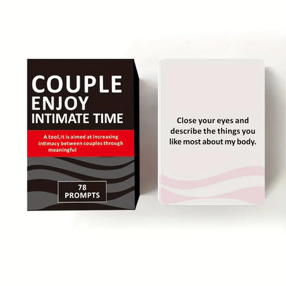 Intimacy Builder Adult Couples Card Game  Romantic Questions & Challenges