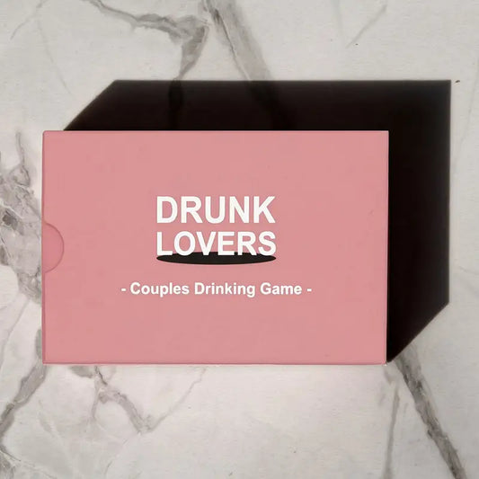 Drunk Lovers 52-Card Dare Game for Adults  Romantic & Party Drinking Game for Couples