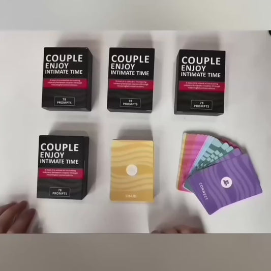 Intimacy Builder Adult Couples Card Game  Romantic Questions & Challenges